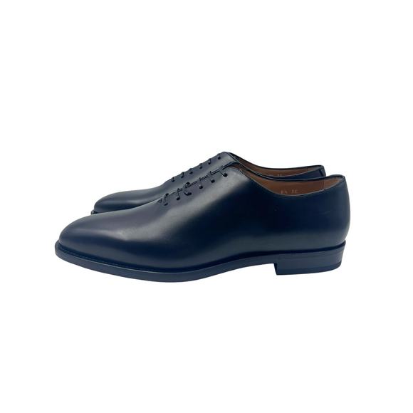 Ferragamo Men\'s Black Leather Geoffrey Business Formal Oxfords Size 8.5 EEE main image 11